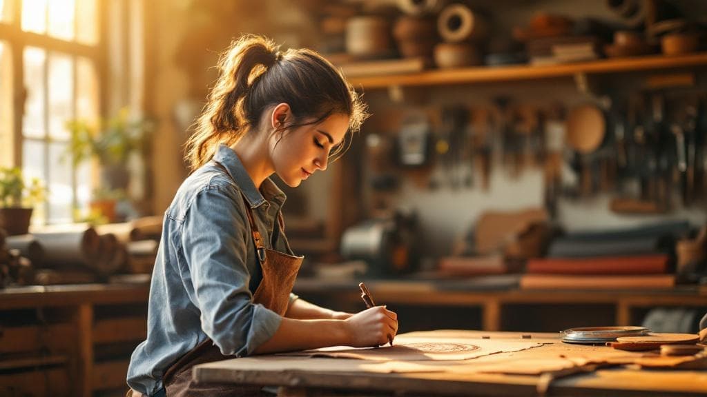 Artisan at work